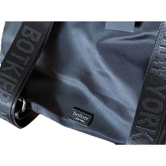 Botkier NWT Trigger Mini Nylon Purse Small Bag Backpack Black New Logo Zips - Picture 7 of 11
